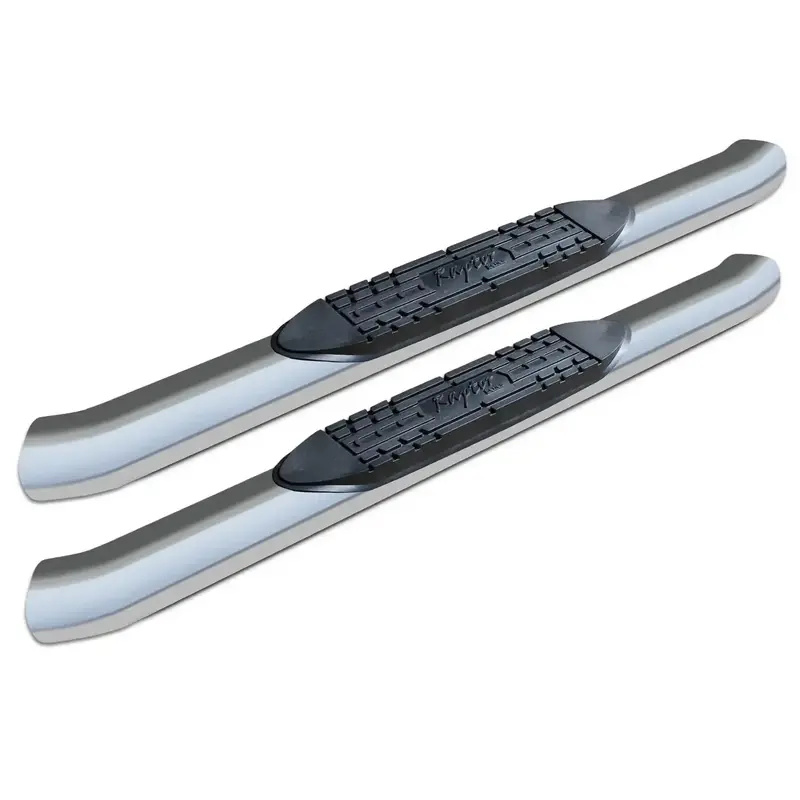 Raptor Series 1603-0371 Oe-Style Curved Oval Running Boards – Polished Stainless Steel, Fits 2015–2023 Ford F-150 & Super Duty 1
