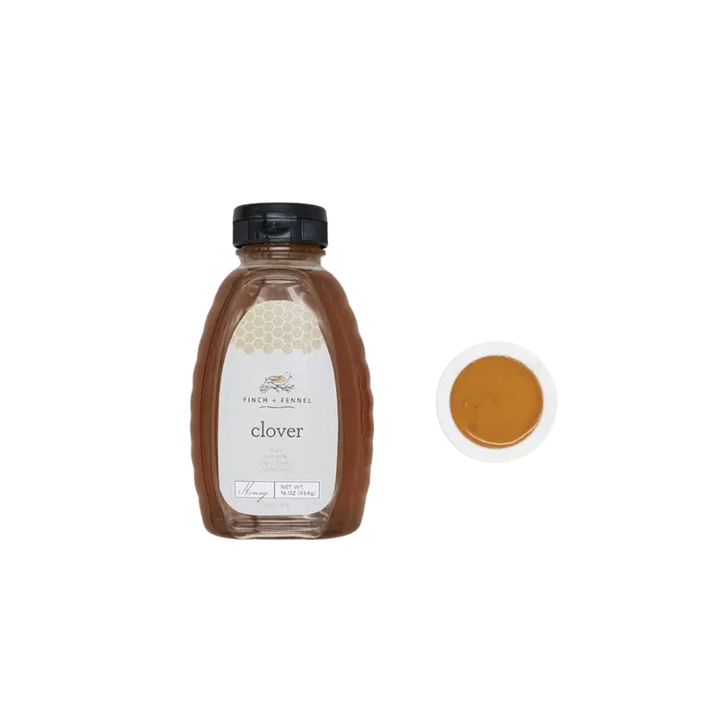 Raw Unfiltered Clover Honey – Local, Small-Batch, Naturally Cloudy 1