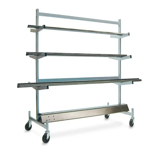 Raymond Pipe Rack With Locking Brakes — 1200 Lb Capacity 1