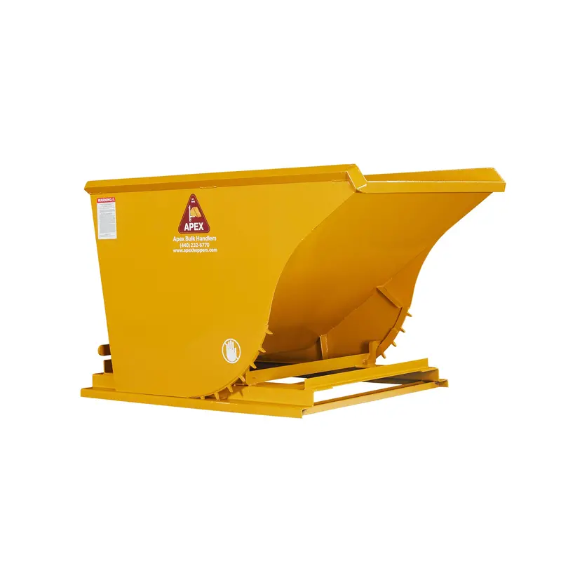 Reinforced 2-Cubic-Yard Hopper – 6,000 Lb Load Capacity 1