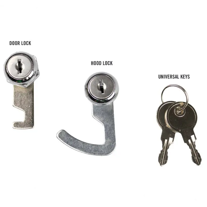 Replacement Door And Hood Locks With Keys 1