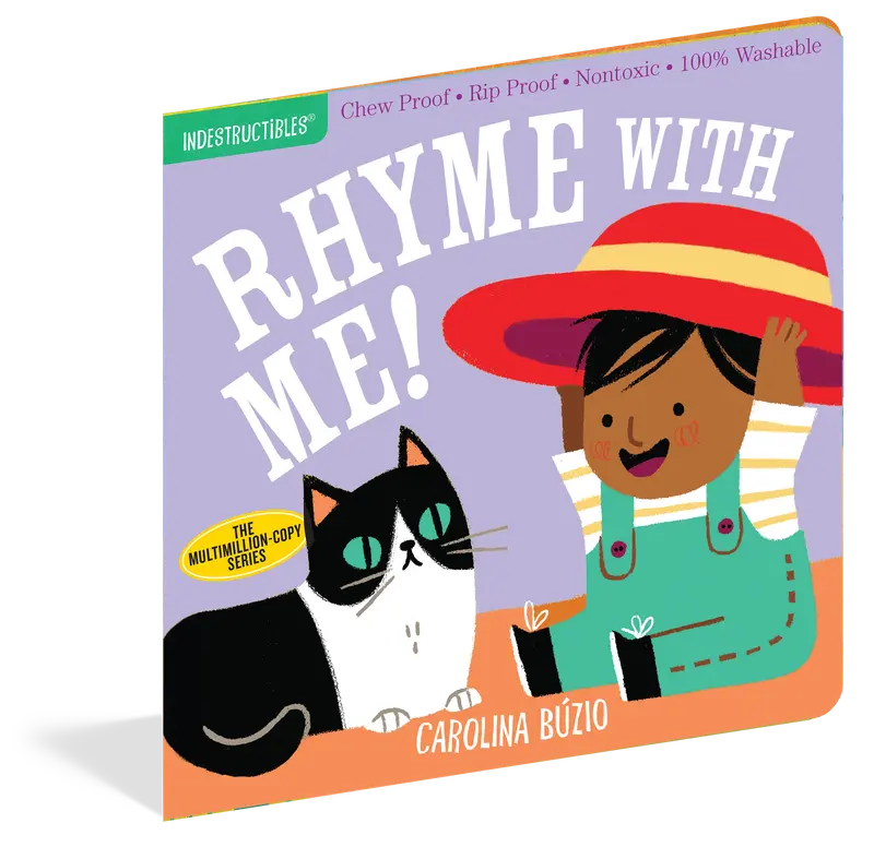 Rhyme With Me! – Durable Chew-Resistant Baby Book 1