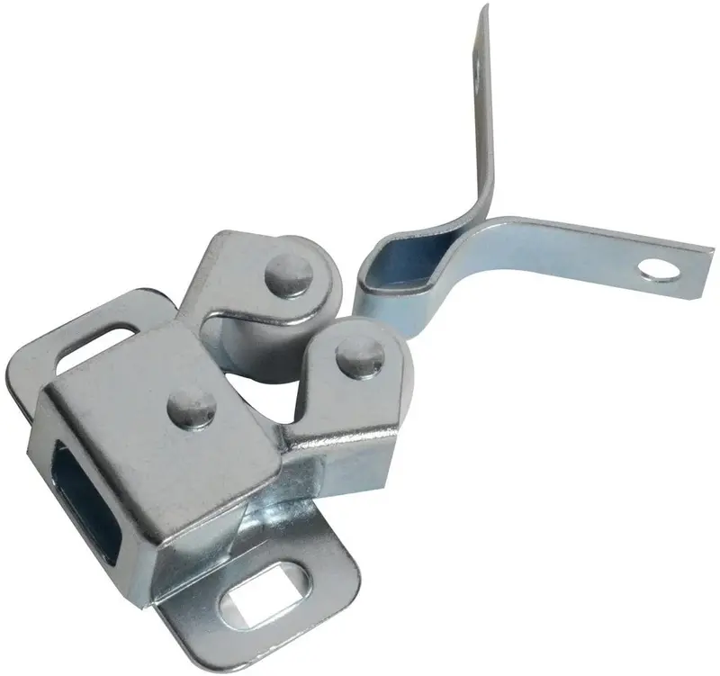 Richelieu Ap6032Gu Double Roller Catch – Satin Chrome Cabinet Closure, 10-Pack 1