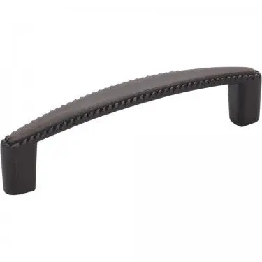 Rope-Textured Lindos Cabinet Pull – Brushed Oil-Rubbed Bronze, 96Mm Centers (Model #Z115-96Dbac) 1