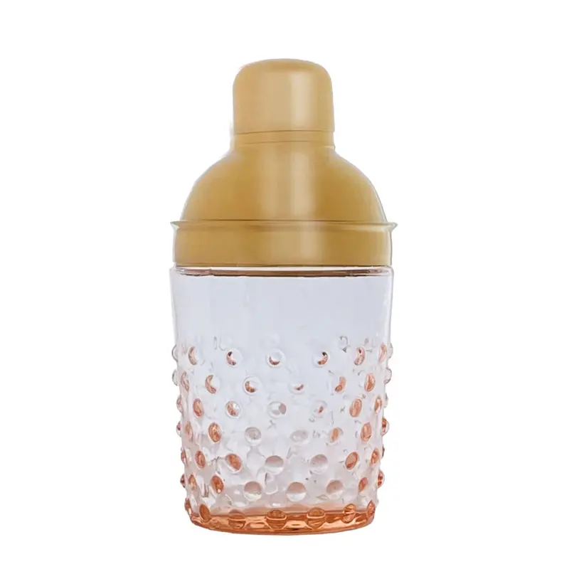 Rosa Hobnail Glass Cocktail Shaker 1