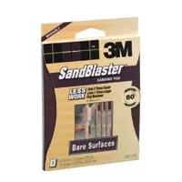 Sandblaster Reusable Sanding Pad – Flexible Foam Backing For Contoured Surfaces 1
