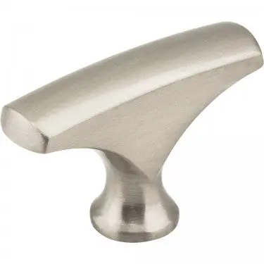 Satin Nickel Aiden "T" Knob – 1-5/8" Overall Length #993Sn 1