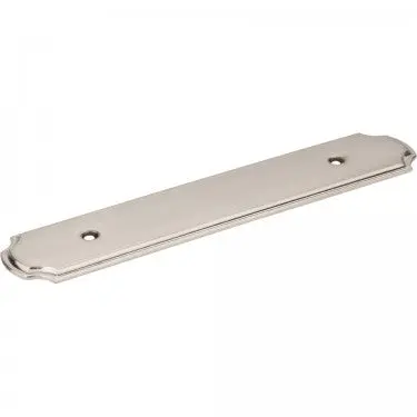 Satin Nickel Rope Pull Backplate – 6-1/8" O.L. (96 Mm Ctc) #B812-96Sn 1