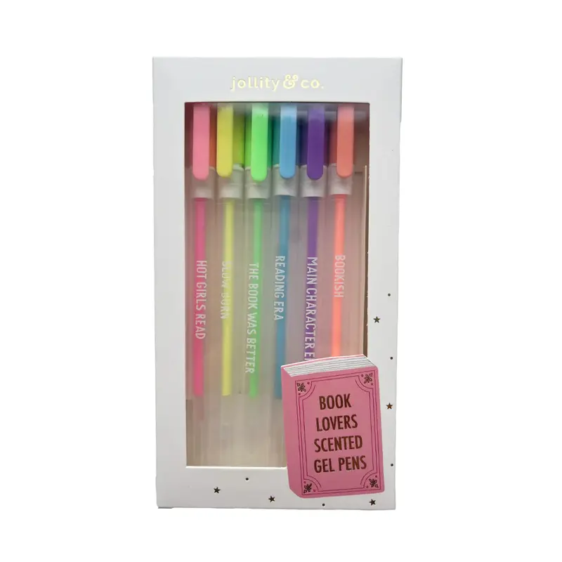 Scented Gel Pens For Book Lovers 1