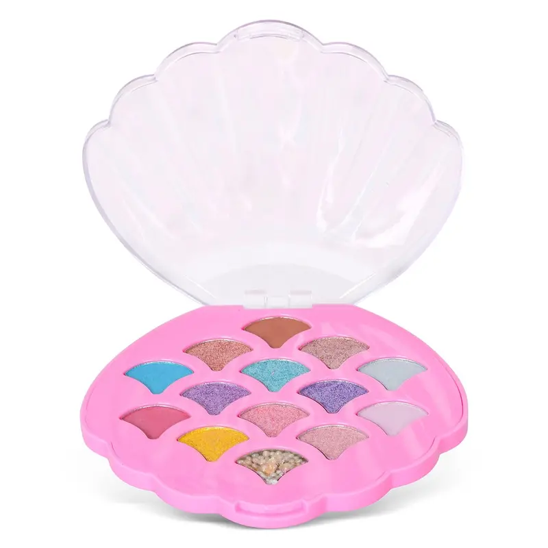 Seashell-Inspired Eyeshadow Palette With Shimmer Finish 1