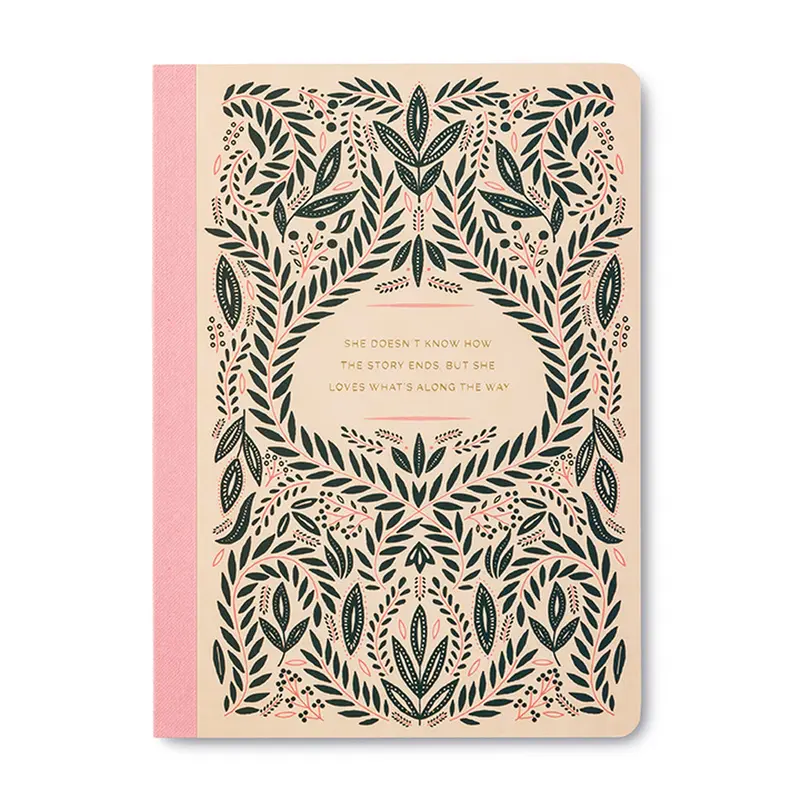 'She Doesn’T Know How The Story Ends' Inspirational Journal 1