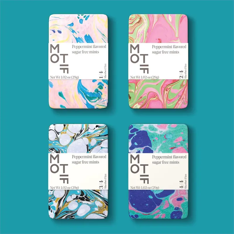Sherbet Fizz–Themed Peppermint Tin 1