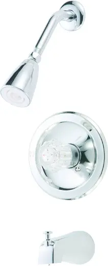 Single-Handle Tub And Shower Faucet Trim Kit – Universal Rough-In Compatibility #12-5567 1
