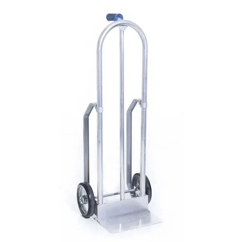 Single-Pin Steel Hand Truck With Rubber Wheels – 46-Inch Height 1