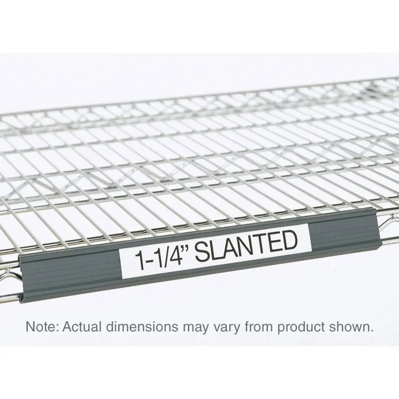 Slanted Gray Metro Super Erecta Label Holder For Optimal Visibility 1