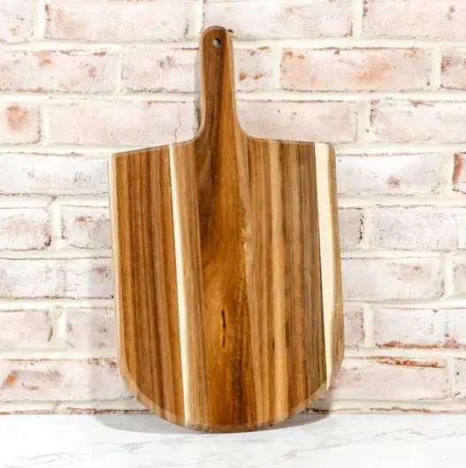 Solid Acacia Wood Pizza Serving Board 1