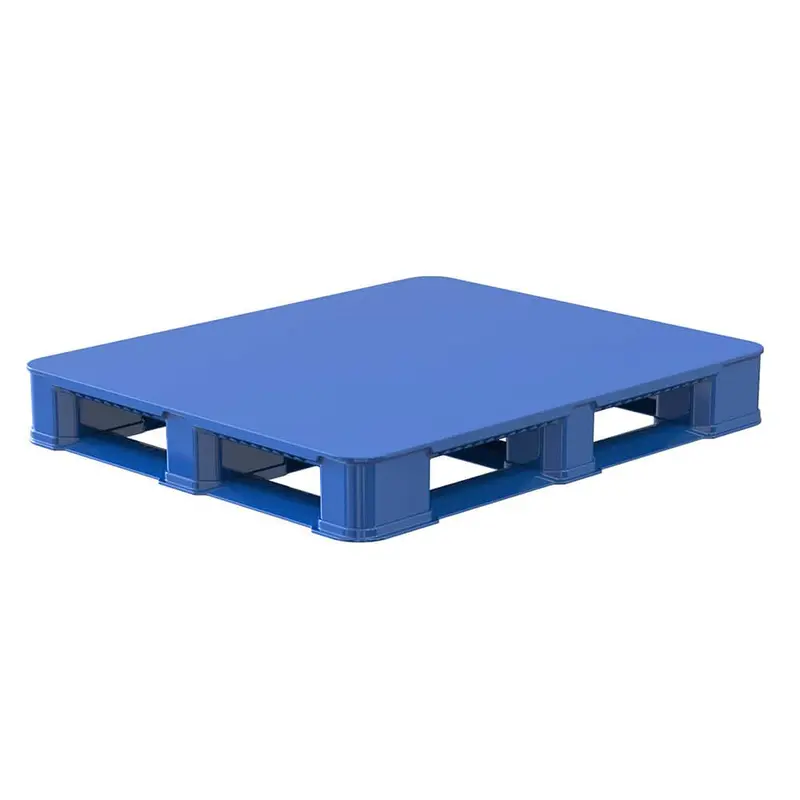 Solid-Top Industrial Pallets – 40X48", 2,200 Lb Rack Load Capacity (5-Pack) 1