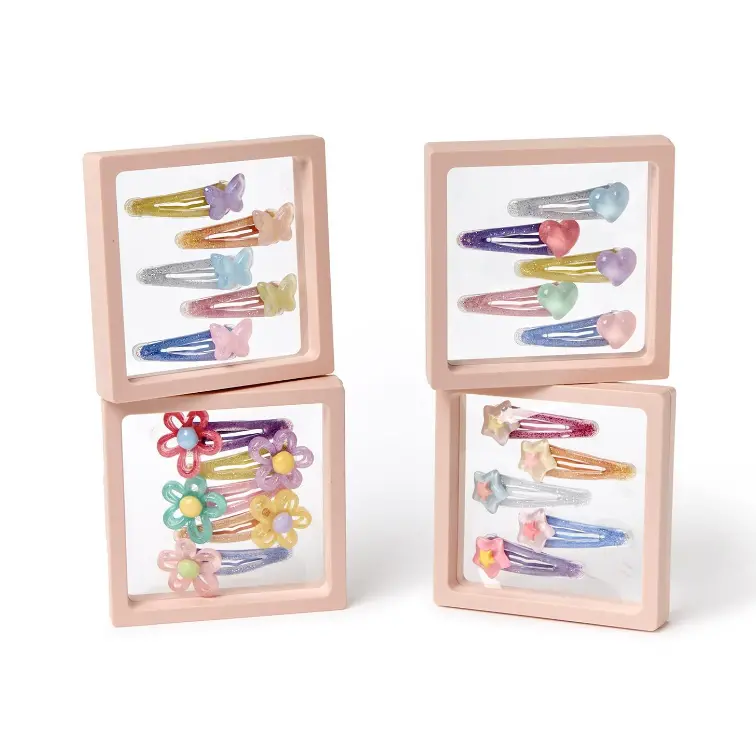 Sparkly Hair Clip Collection – Assorted Glitter Accessories For Girls 1