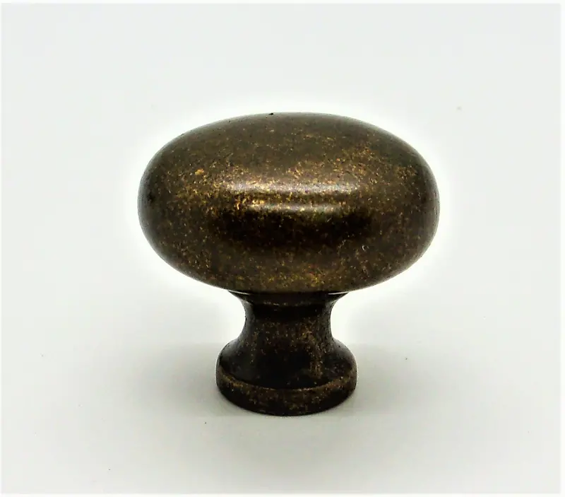 Special Brass Cabinet Knob – 1-1/8" Heritage Hardware Round Pull 1
