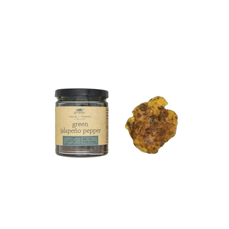 Spicy Green Jalapeño Pepper Jelly – Small-Batch Artisan Spread 1