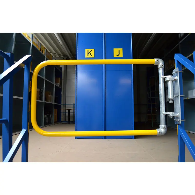 Spring-Actuated Self-Closing Steel Safety Gate 2