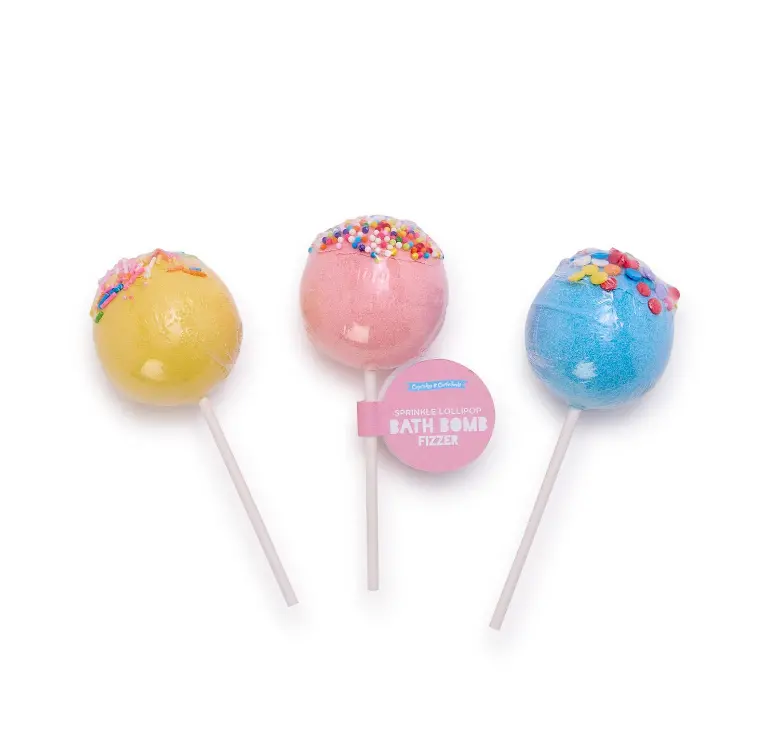 Sprinkle Lollipop Scented Bath Bomb For Relaxing Soaks 1
