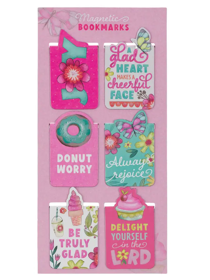 Sprinkled With Joy: Playful Magnetic Bookmarks For Readers 1