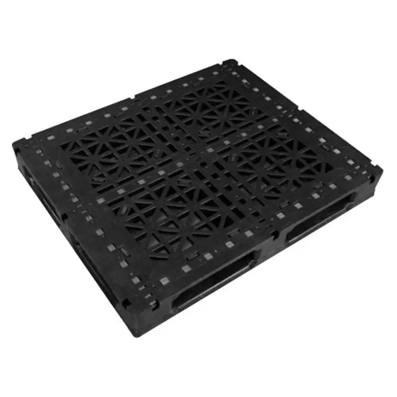 Stackable & Rackable 48" × 40" Industrial Plastic Pallet – 25,000 Lb Static Capacity 1