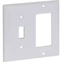 Standard Combination Decorator Switch And Outlet Wall Plate 1