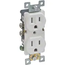 Standard Duplex Receptacle With Back-Wire Capability (Model 62023) 1