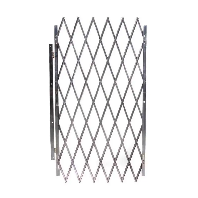 Steel-Framed Fenced Security Gates 1
