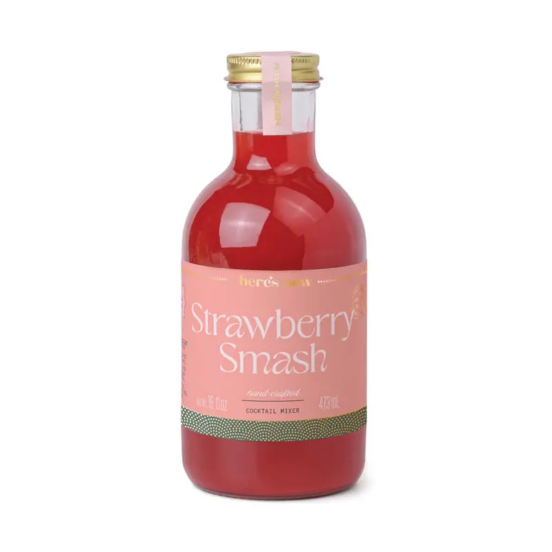 Strawberry Smash Craft Cocktail Concentrate 1