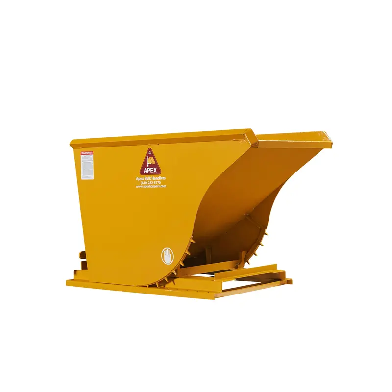 Sturdy 1.5-Cubic-Yard Hopper – 6,000 Lb Payload Rating 1