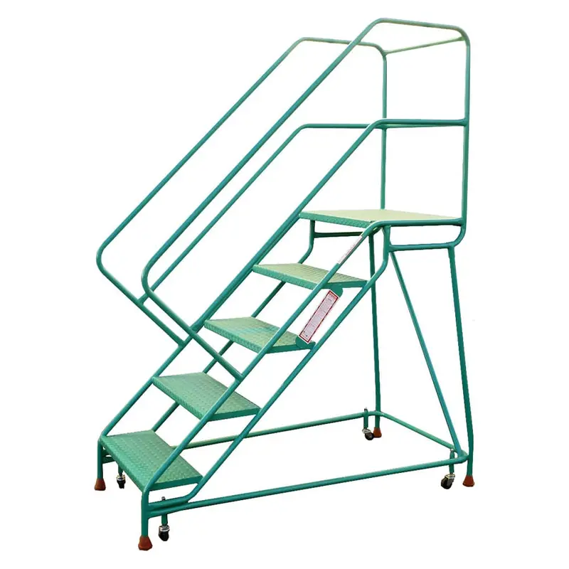 Super Duty Ez-Climb Rolastair – Reinforced Rolling Ladder With Enhanced Stability 1