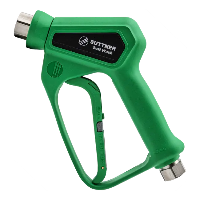 Suttner St-2320 Stainless Steel Soft Wash Gun – 1/2" Fpt Inlet & Outlet 1