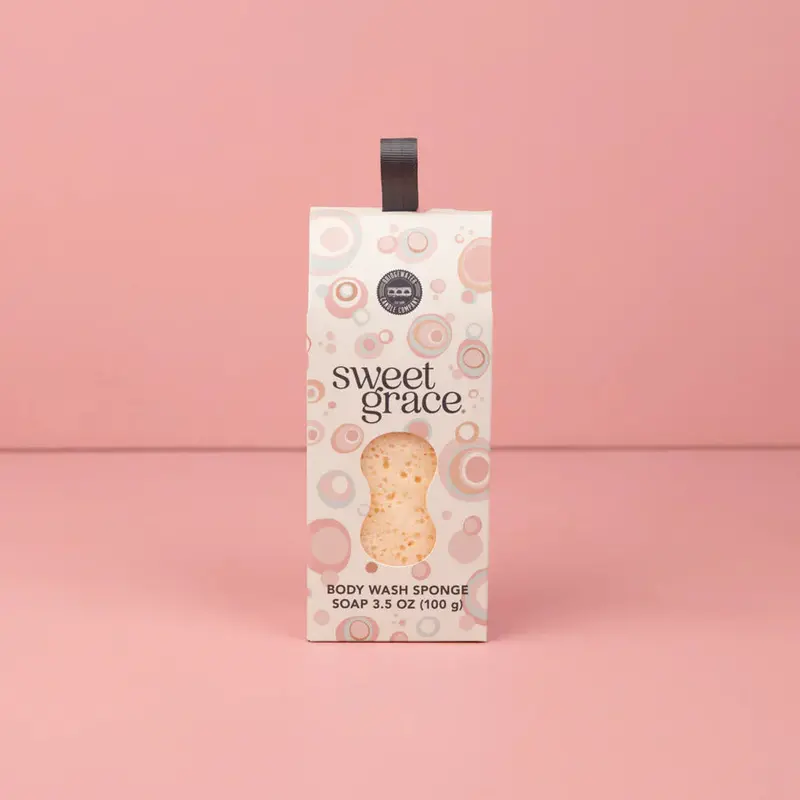 Sweet Grace Body Wash Exfoliating Sponge 1