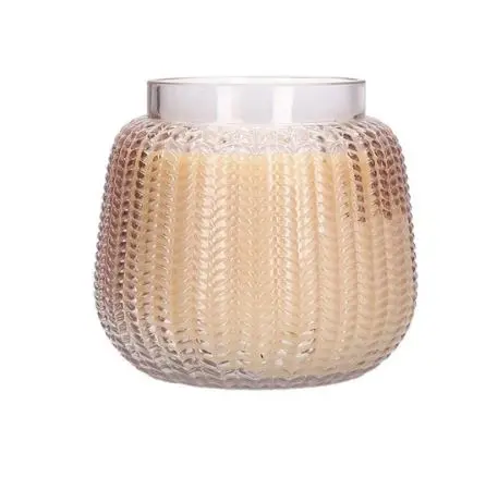Sweet Grace Minimalist Candle #034 – Clean Linen & Musk Scent 1