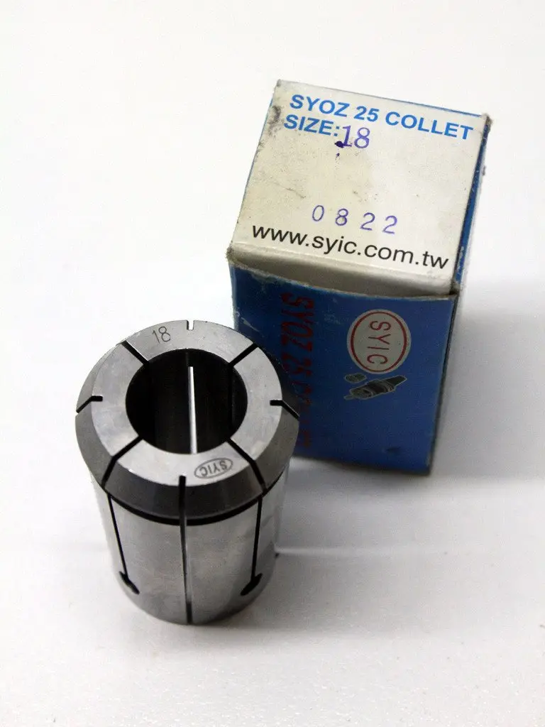 Syoz-25 18Mm Collet For Cnc Spindles 1