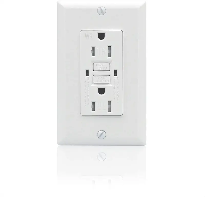 Tamper-Resistant Gfci Outlet – 15A Self-Testing Wall Receptacle (Ul 943) 1