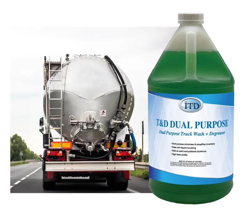 T&D Dual-Action Truck Wash & Degreaser – 1-Gallon All-In-One Cleaner 1