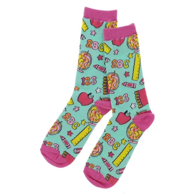 Teacher-Themed Fun Socks For Educators 1