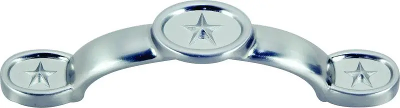 Texas Star Cabinet Pull – Satin Nickel Finish, Style #64-4385 1