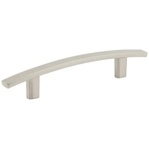 Thatcher Square Bar Pull – 96Mm Ctc, Satin Nickel Finish, Architectural Grip Design #859-96Sn 1