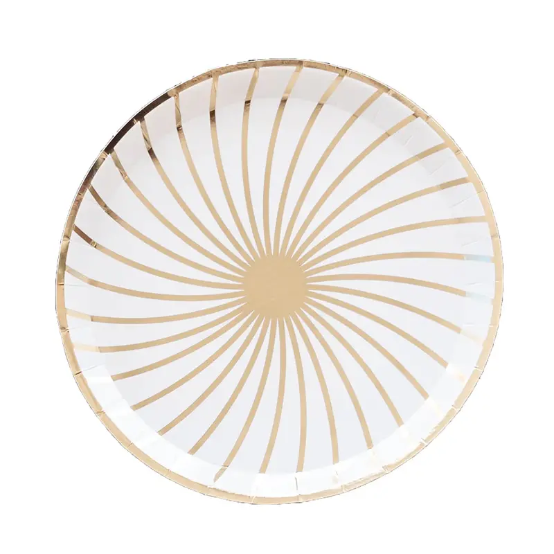 The Gatz Collection: Minimalist White Dinner Plates 1
