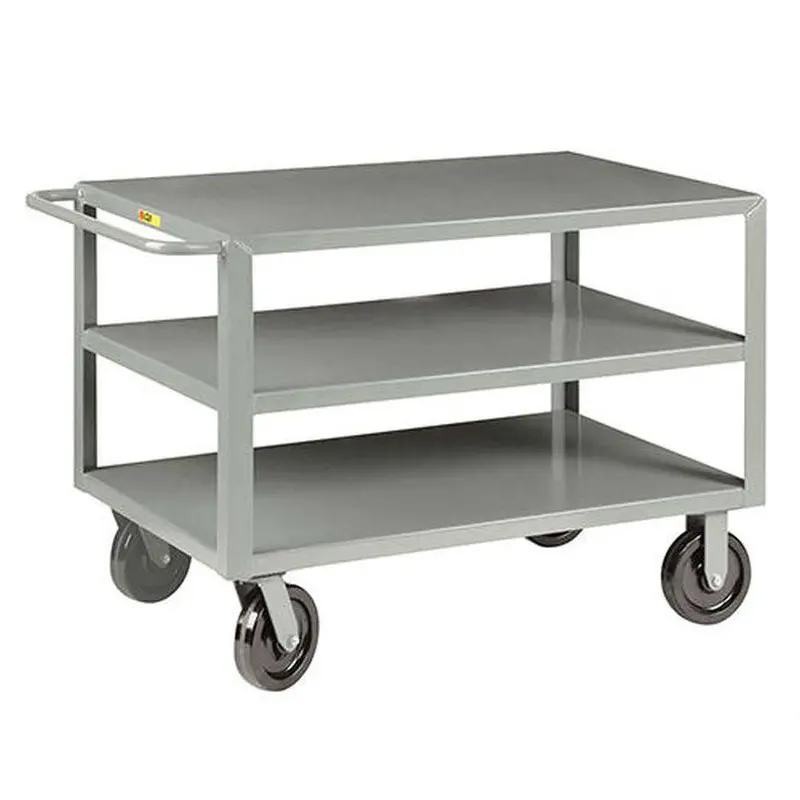 Three-Shelf Extra-Heavy-Duty Industrial Shelf Truck – 2016 Enhanced Model 1