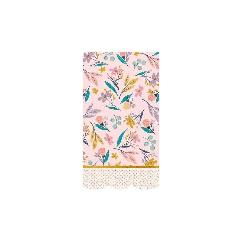 Time To Bloom Elegant Guest Napkins 1