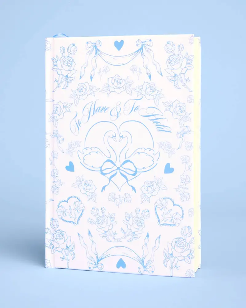 'To Have And To Hold' Wedding Keepsake Notebook 1