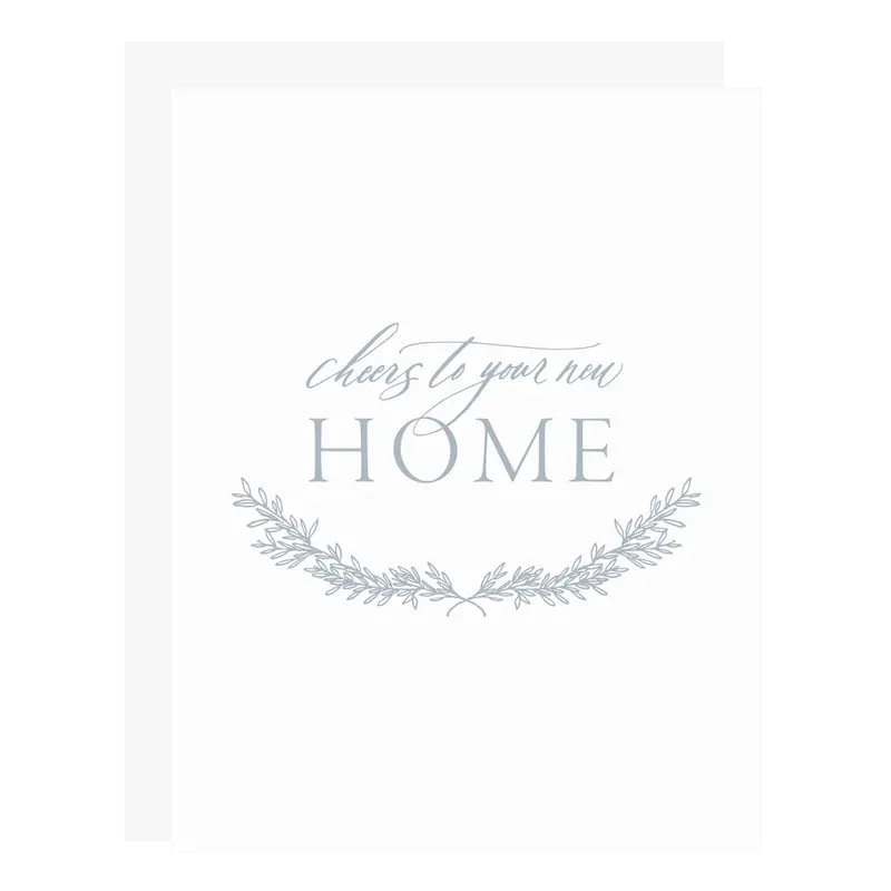 Toasting A New Home Celebration Card 1
