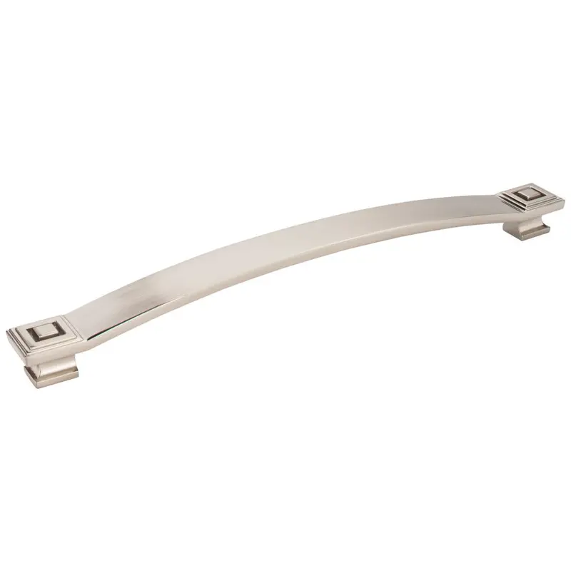 Tomlin Delmar Satin Nickel Square Appliance Handle – 12" Center-To-Center 1