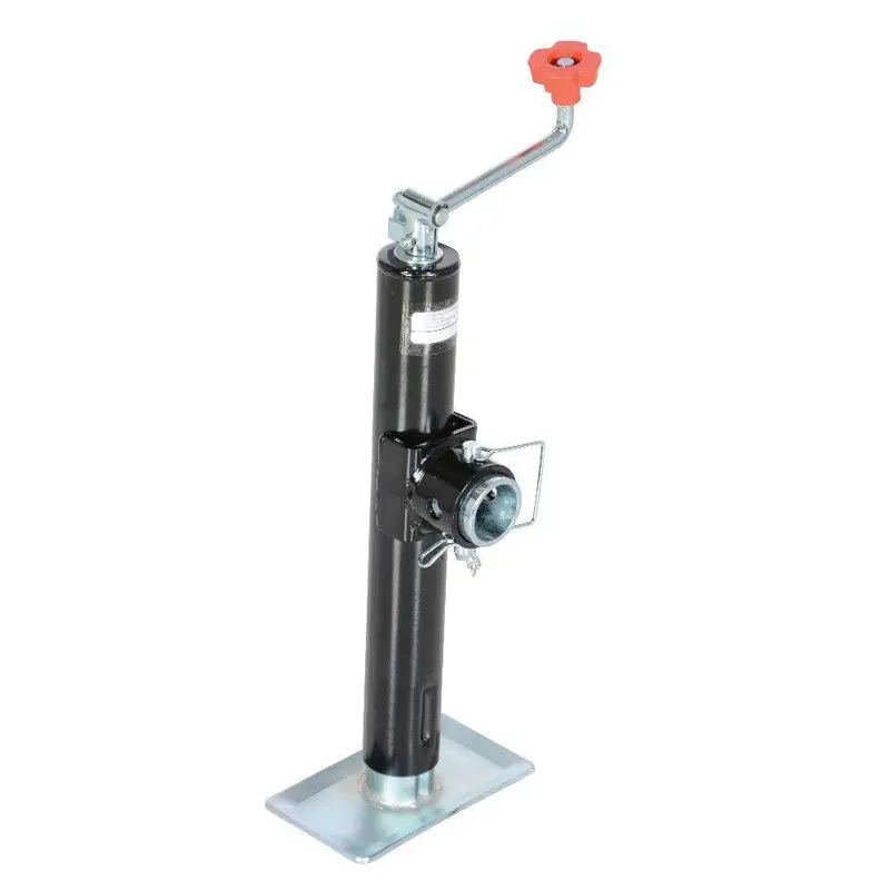 Tube Ring-Mount Trailer Jack For Secure Vehicle Support 1